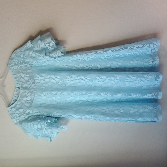 Lane Bryant sky blue pastel blue knee length dress size 14 - Picture 1 of 10